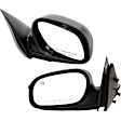 Driver and Passenger Side Mirrors, Power Adjust, Manual Folding, Heated, Paintable, No Signal Light, No Memory, No Puddle Light, No Auto-Dimming, No Blind Spot Feature