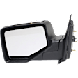 Driver and Passenger Side Mirrors, Manual Adjust, Manual Folding, Non-Heated, Chrome, No Signal Light, No Memory, No Puddle Light, No Auto-Dimming, No Blind Spot Feature