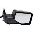 Driver and Passenger Side Mirror, Power Adjust, Non-Heated, Manual Folding, Chrome, No Signal Light, No Memory, No Puddle Light, No Auto-Dim, No Blind Spot Feature