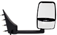2012 Ford E-450 Super Duty - Driver and Passenger Side Towing Mirror, Manual Adjust, Non-Heated, Paintable, Manual Folding, No Signal Light, No Blind Spot Feature, No Memory, No Puddle Light, No Auto-Dimming