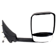 Driver and Passenger Side Towing Mirror, Power Adjust, Non-Heated, Manual Folding, Paintable, In-housing Signal Light, No Memory, No Puddle Light, No Auto-Dim, No Blind Spot Feature