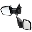 2016 Ford F-150 SSV - Driver and Passenger Side Mirror, Power Adjust, Heated, Chrome, Power Folding, In-housing Signal Light, With Blind Spot Detection in Glass, With Memory, With Puddle Light, No Auto-Dimming