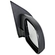 Driver and Passenger Side Mirror, Power Adjust, Heated, Manual Folding, Textured Black, No Signal Light, No Memory, No Puddle Light, No Auto-Dim, No Blind Spot Feature