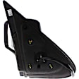 Driver and Passenger Side Mirror, Power Adjust, Non-Heated, Manual Folding, Paintable, No Signal Light, No Memory, With Puddle Light, No Auto-Dim, No Blind Spot Feature
