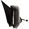 Driver and Passenger Side Mirror, Power Adjust, Non-Heated, Manual Folding, Paintable, No Signal Light, No Memory, With Puddle Light, No Auto-Dim, No Blind Spot Feature