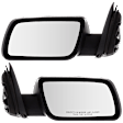 Driver and Passenger Side Mirrors, Power Adjust, Manual Folding, Non-Heated, Textured Black, No Signal Light, No Memory, No Puddle Light, No Auto-Dimming, No Blind Spot Feature