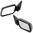 Driver and Passenger Side Mirrors, Power Adjust, Manual Folding, Heated, Paintable, No Signal Light, No Memory, No Puddle Light, No Auto-Dimming, No Blind Spot Feature