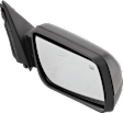Driver and Passenger Side Mirrors, Power Adjust, Manual Folding, Heated, Paintable, No Signal Light, No Memory, No Puddle Light, No Auto-Dimming, No Blind Spot Feature