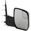 Driver and Passenger Side Mirror, Manual Adjust, Non-Heated, Manual Folding, Textured Black, No Signal Light, No Memory, No Puddle Light, No Auto-Dim, No Blind Spot Feature