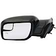 Driver and Passenger Side Mirrors, Power Adjust, Power Folding, Heated, Paintable, In-housing Signal Light, With memory, With Puddle Light, No Auto-Dimming, With Blind Spot Glass