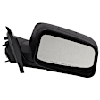 Driver and Passenger Side Mirrors, Power Adjust, Manual Folding, Non-Heated, Textured Black, No Signal Light, No Memory, No Puddle Light, No Auto-Dimming, No Blind Spot Feature