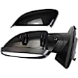 2011 Ford Taurus - Driver and Passenger Side Mirror, Power Adjust, Heated, Paintable, Manual Folding, No Signal Light, No Blind Spot Feature, No Memory, With Puddle Light, No Auto-Dimming
