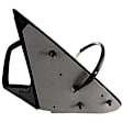 Driver and Passenger Side Mirrors, Power Adjust, Manual Folding, Non-Heated, Textured Black, No Signal Light, No Memory, No Puddle Light, No Auto-Dimming, No Blind Spot Feature