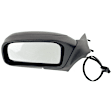 Driver and Passenger Side Mirrors, Power Adjust, Manual Folding, Non-Heated, Textured Black, No Signal Light, No Memory, No Puddle Light, No Auto-Dimming, No Blind Spot Feature