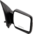 Driver and Passenger Side Mirror, Power Adjust, Non-Heated, Manual Folding, Paintable, No Signal Light, No Memory, No Puddle Light, No Auto-Dim
