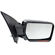 Driver and Passenger Side Mirror, Power Adjust, Heated, Power Folding, Chrome, In-housing Signal Light, With Memory, With Puddle Light, No Auto-Dim