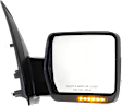 Driver and Passenger Side Mirror, Power Adjust, Heated, Power Folding, Chrome, In-housing Signal Light, With Memory, With Puddle Light, No Auto-Dim, No Blind Spot Feature