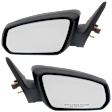Driver and Passenger Side Mirrors, Power Adjust, Non-Folding, Non-Heated, With 1 Paintable and 1 Textured Black Cap, No Signal Light, Memory, Puddle Light, Auto-Dimming, and Blind Spot Feature