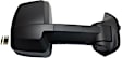 Driver and Passenger Side Towing Mirror, Power Adjust, Heated, Manual Folding, Textured Black, No Signal Light, No Memory, No Puddle Light, No Auto-Dim, No Blind Spot Feature