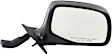 Driver and Passenger Side Mirror, Power Adjust, Non-Heated, Manual Folding, Chrome, No Signal Light, No Memory, No Puddle Light, No Auto-Dim, No Blind Spot Feature, Paddle Style