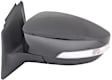 Driver and Passenger Side Mirrors, Power Adjust, Manual Folding, Non-Heated, Paintable, In-housing Signal Light, No Memory, No Puddle Light, No Auto-Dimming, With Blind Spot Glass