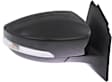 Driver and Passenger Side Mirrors, Power Adjust, Manual Folding, Non-Heated, Paintable, In-housing Signal Light, No Memory, No Puddle Light, No Auto-Dimming, With Blind Spot Glass