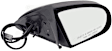 Driver and Passenger Side Mirrors, Power Adjust, Non-Folding, Non-Heated, Textured Black, No Signal Light, No Memory, No Puddle Light, No Auto-Dimming, No Blind Spot Feature