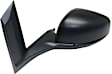 Driver and Passenger Side Mirror, Manual Adjust, Non-Heated, Manual Folding, Textured Black, No Signal Light, No Memory, No Puddle Light, No Auto-Dim, With Blind Spot Glass