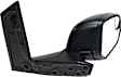 Driver and Passenger Side Mirror, Manual Adjust, Non-Heated, Manual Folding, Textured Black, No Signal Light, No Memory, No Puddle Light, No Auto-Dim, With Blind Spot Glass