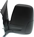 Driver and Passenger Side Mirror, Power Adjust, Non-Heated, Manual Folding, Textured Black, No Signal Light, Without Memory Recall, No Puddle Light, No Auto-Dimming, No Blind Spot Feature