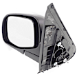 Driver and Passenger Side Mirrors, Manual Adjust, Manual Folding, Non-Heated, Textured Black, No Signal Light, No Memory, No Puddle Light, No Auto-Dimming
