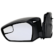 Driver and Passenger Side Mirrors, Power Adjust, Manual Folding, Non-Heated, Paintable, No Signal Light, No Memory, No Puddle Light, No Auto-Dimming, No Blind Spot Feature