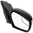 Driver and Passenger Side Mirrors, Power Adjust, Manual Folding, Non-Heated, Paintable, No Signal Light, No Memory, No Puddle Light, No Auto-Dimming, No Blind Spot Feature