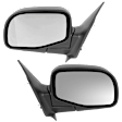 Driver and Passenger Side Mirrors, Manual Adjust, Manual Folding, Non-Heated, Paintable, No Signal Light, No Memory, No Puddle Light, No Auto-Dimming, No Blind Spot Feature