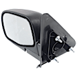 Driver and Passenger Side Mirrors, Manual Adjust, Manual Folding, Non-Heated, Paintable, No Signal Light, No Memory, No Puddle Light, No Auto-Dimming, No Blind Spot Feature
