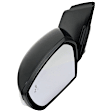 Driver and Passenger Side Mirrors, Power Adjust, Manual Folding, Heated, Paintable, In-housing Signal Light, With memory, With Puddle Light, No Auto-Dimming, With Blind Spot Detection in Glass