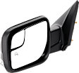 2014 Ford Explorer - Driver and Passenger Side Mirror, Power Adjust, Heated, Paintable, Power Folding, In-housing Signal Light, No Blind Spot Feature, No Memory, With Puddle Light, No Auto-Dimming