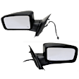 Driver and Passenger Side Mirrors, Non-Towing, Power Adjust, Power Folding, Heated, Paintable, In-housing Signal Light, With memory, With Puddle Light, No Auto-Dimming, No Blind Spot Feature