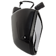 Driver and Passenger Side Mirror, Power Adjust, Non-Heated, Manual Folding, Paintable, No Signal Light, No Memory, No Puddle Light, No Auto-Dim, With Blind Spot Glass