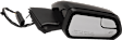 Driver and Passenger Side Mirror, Power Adjust, Heated, Manual Folding, Paintable, In-housing Signal Light, No Memory, With Puddle Light, No Auto-Dim, With Blind Spot Glass