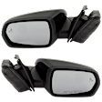 Driver and Passenger Side Mirror, Power Adjust, Heated, Manual Folding, Paintable, In-housing Signal Light, No Memory, With Puddle Light, No Auto-Dim, With Blind Spot Detection in Glass