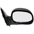 Driver and Passenger Side Mirror, Power Adjust, Non-Heated, Manual Folding, Paintable, No Signal Light, No Memory, No Puddle Light, No Auto-Dim, No Blind Spot Feature, Contour Style