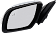 Driver and Passenger Side Mirrors, Power, Power Folding, Heated, Chrome, In-Housing Signal Light, No Memory, With Puddle Light, No Auto-Dimming, With Blind Spot Glass