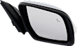 Driver and Passenger Side Mirrors, Power, Power Folding, Heated, Chrome, In-Housing Signal Light, No Memory, With Puddle Light, No Auto-Dimming, With Blind Spot Glass