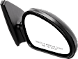 Driver and Passenger Side Mirrors, Power Adjust, Non-Folding, Non-Heated, Textured Black, No Signal Light, No Memory, No Puddle Light, No Auto-Dimming, No Blind Spot Feature