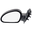 Driver and Passenger Side Mirrors, Manual Adjust, Non-Folding, Non-Heated, Textured Black, No Signal Light, No Memory, No Puddle Light, No Auto-Dimming, No Blind Spot Feature
