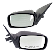 Driver and Passenger Side Mirrors, Power Adjust, Non-Folding, Non-Heated, Paintable, No Signal Light, No Memory, No Puddle Light, No Auto-Dimming, No Blind Spot Feature