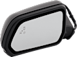 Driver and Passenger Side Mirror, Power Adjust, Heated, Manual Folding, Paintable, In-housing Signal Light, With Memory, With Puddle Light, No Auto-Dim, With Blind Spot Detection in Glass