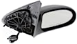 Driver and Passenger Side Mirrors, Power Adjust, Non-Folding, Non-Heated, Textured Black, No Signal Light, No Memory, No Puddle Light, No Auto-Dimming, No Blind Spot Feature