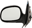Driver and Passenger Side Mirror, Power Adjust, Non-Heated, Manual Folding, Chrome, No Signal Light, No Memory, No Puddle Light, No Auto-Dim, No Blind Spot Feature, Contour Style